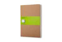 Moleskine Plain Cahier Xl - Kraft Cover (3 Set) (Moleskine Cahier)