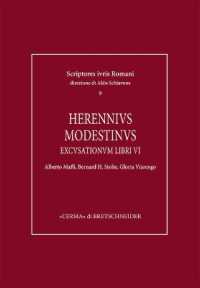 Excusationum libri VI (Scriptores iuris Romani 9) 〈9〉