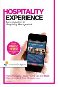 Hospitality Experience (Routledge-noordhoff International Editions)