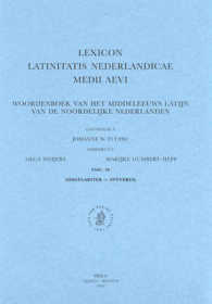 Lexicon Latinitatis Nederlandicae Medii Aevi, Vii. Q-R-Stu, Fascicule 58 : Fascicule 58 (Lexicon Latinitatis Nederlandicae Medii Aevi Fascicule)