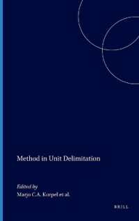 Method in Unit Delimitation (Pericope)