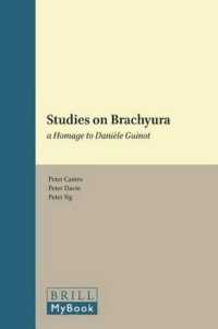 Studies on Brachyura : A Homage to Daniele Guinot (Crustaceana Monographs)