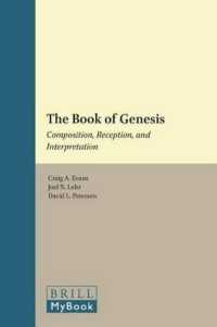 The Book of Genesis : Composition, Reception, and Interpretation (Supplements to Vetus Testamentum)