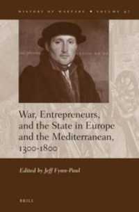 War, Entrepreneurs, and the State in Europe and the Mediterranean, 1300-1800 (History of Warfare)