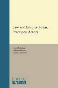 法と帝国：理念、実践と行為者<br>Law and Empire : Ideas, Practices, Actors (Rulers & Elites)