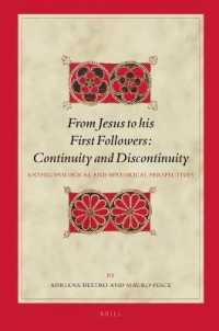 From Jesus to his First Followers: Continuity and Discontinuity : Anthropological and Historical Perspectives (Biblical Interpretation Series)