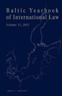 Baltic Yearbook of International Law 2013 (Baltic Yearbook of International Law) 〈13〉