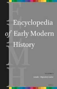 近代百科事典（英語版）第８巻<br>Encyclopedia of Early Modern History, volume 8  : (Lauda - Migratory Labor) (Encyclopedia of Early Modern History)