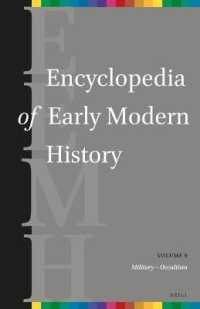 近代百科事典（英語版）　第９巻<br>Encyclopedia of Early Modern History, volume 9 : (Military - Occultism) (Encyclopedia of Early Modern History)