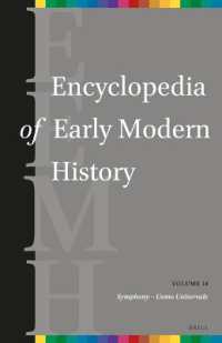 近代百科事典（英語版）　第１4巻<br>Encyclopedia of Early Modern History, volume 14 : (Symphony - Uomo universale) (Encyclopedia of Early Modern History)