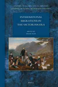 International Migrations in the Victorian Era (Studies in Global Social History / Studies in Global Migration History)
