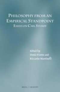 Philosophy from an Empirical Standpoint: Essays on Carl Stumpf (Studien zur Österreichischen Philosophie)