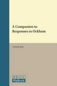 A Companion to the Responses to Ockham (Brill's Companions to the Christian Tradition)