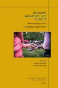 Religion, Migration and Identity : Methodological and theological explorations (Theology and Mission in World Christianity)