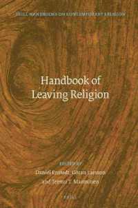 Handbook of Leaving Religion (Brill Handbooks on Contemporary Religion)