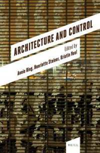 Architecture and Control (Architectural Intelligences)