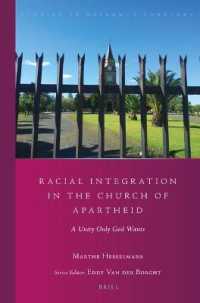 Racial Integration in the Church of Apartheid : A Unity Only God Wants (Studies in Reformed Theology)