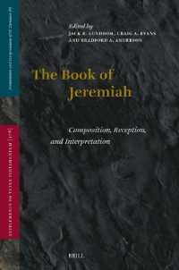 The Book of Jeremiah : Composition, Reception, and Interpretation (Vetus Testamentum, Supplements)