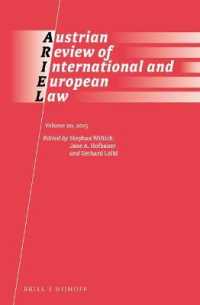 Austrian Review of International and European Law, Volume 20 (2015) (Austrian Review of International and European Law)