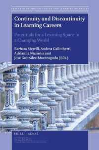 Continuity and Discontinuity in Learning Careers : Potentials for a Learning Space in a Changing World (Research on the Education and Learning of Adults)