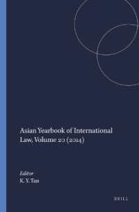 Asian Yearbook of International Law, Volume 20 (2014) (Asian Yearbook of International Law)