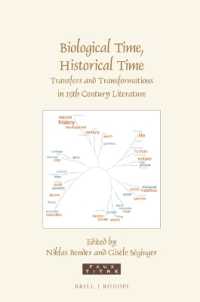 Biological Time, Historical Time : Transfers and Transformations in 19th Century Literature (Faux Titre)