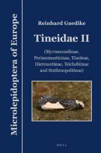 Tineidae II : (Myrmecozelinae, Perissomasticinae, Tineinae, Hieroxestinae, Teichobiinae and Stathmopolitinae) (Microlepidoptera of Europe)