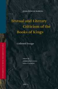 Textual and Literary Criticism of the Books of Kings : Collected Essays (Vetus Testamentum, Supplements)