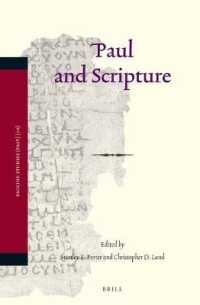 Paul and Scripture (Pauline Studies)