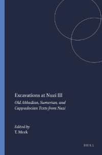 Excavations at Nuzi III : Old Akkadian, Sumerian, and Cappadocian Texts from Nuzi (Harvard Semitic Studies)