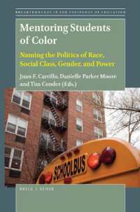 Mentoring Students of Color : Naming the Politics of Race, Social Class, Gender, and Power (Breakthroughs in the Sociology of Education)