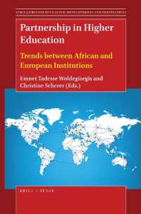 Partnership in Higher Education : Trends between African and European Institutions (African Higher Education: Developments and Perspectives)