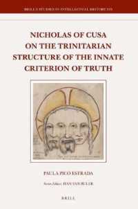 Nicholas of Cusa on the Trinitarian Structure of the Innate Criterion of Truth (Brill's Studies in Intellectual History)