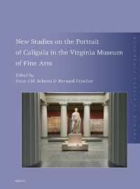 New Studies on the Portrait of Caligula in the Virginia Museum of Fine Arts (Monumenta Graeca et Romana)