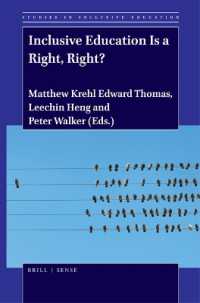 Inclusive Education Is a Right, Right? (Studies in Inclusive Education)