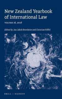 New Zealand Yearbook of International Law : Volume 16, 2018 (New Zealand Yearbook of International Law)