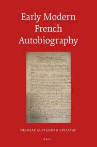 Early Modern French Autobiography (Egodocuments and History Series)