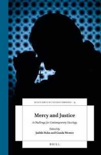 Mercy and Justice : A Challenge for Contemporary Theology (Brill's Studies in Catholic Theology)