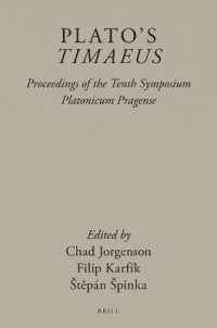 Plato's Timaeus : Proceedings of the Tenth Symposium Platonicum Pragense (Brill's Plato Studies Series)