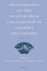 Proceedings of the Boston Area Colloquium in Ancient Philosophy : Volume XXXV (2019) (Proceedings of the Boston Area Colloquium in Ancient Philosophy)