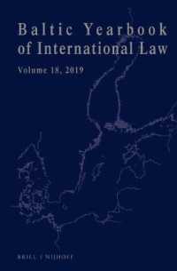 Baltic Yearbook of International Law, Volume 18 (2019) (Baltic Yearbook of International Law)