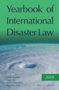 Yearbook of International Disaster Law : Volume 2 (2019) (Yearbook of International Disaster Law)