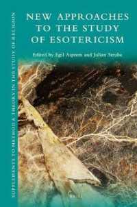 New Approaches to the Study of Esotericism (Supplements to Method & Theory in the Study of Religion)