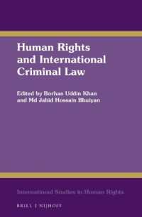 Human Rights and International Criminal Law (International Studies in Human Rights)