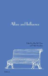 Albee and Influence (New Perspectives in Edward Albee Studies)