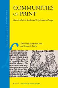 Communities of Print : Books and their Readers in Early Modern Europe (Library of the Written Word - the Handpress World)
