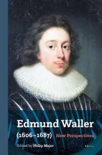 Edmund Waller (1606-1687) : New Perspectives