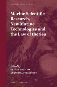 Marine Scientific Research, New Marine Technologies and the Law of the Sea (Maritime Cooperation in East Asia)