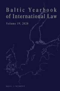 Baltic Yearbook of International Law, Volume 19 (2020) (Baltic Yearbook of International Law)