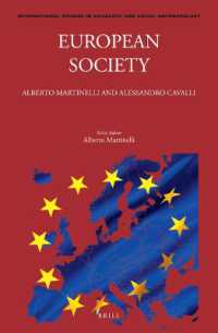 European Society (International Studies in Sociology and Social Anthropology)